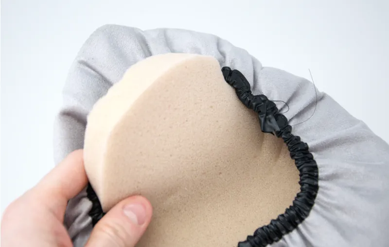 Velvet Bike Saddle Cover Grey-4